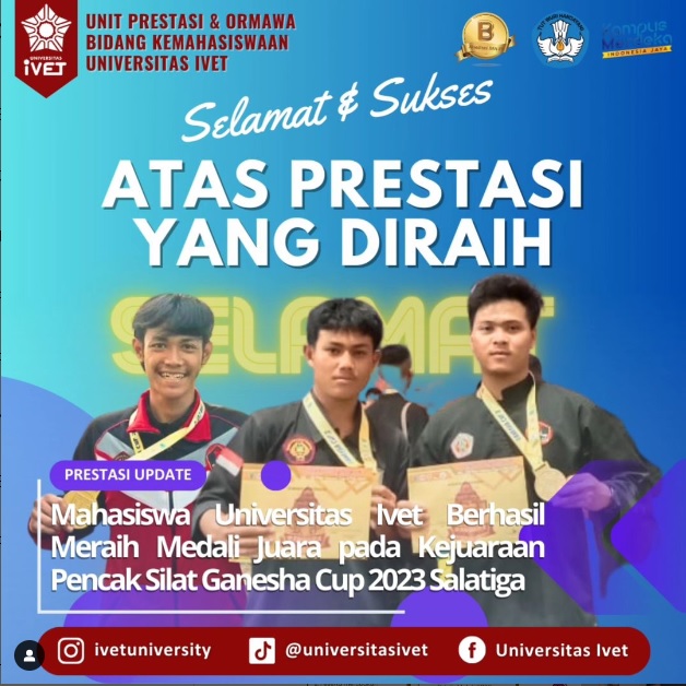 UKM Pencak SIlat Raih Juara di ajang Ganesha Cup II Tahun 2023