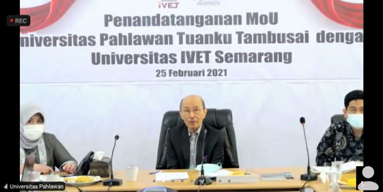 Universitas Pahlawan Tuanku Tambusai Riau Jalin Kerjasama Dengan Universitas Ivet Bidang Pemanfaatan Tenaga Pendidik