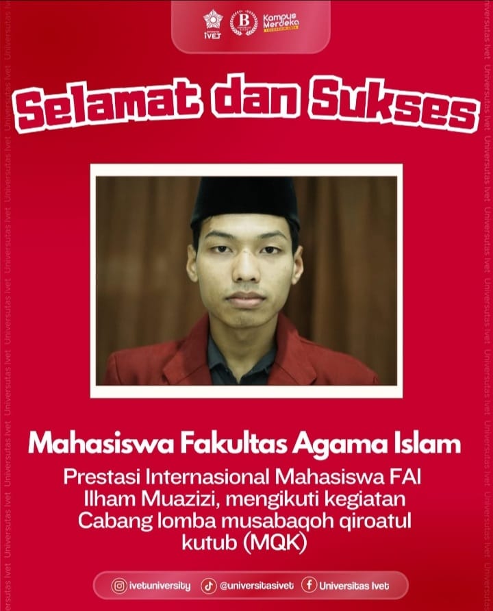 Kembali Mahasiswa Universitas Ivet Torehkan Prestasi Tingkat International