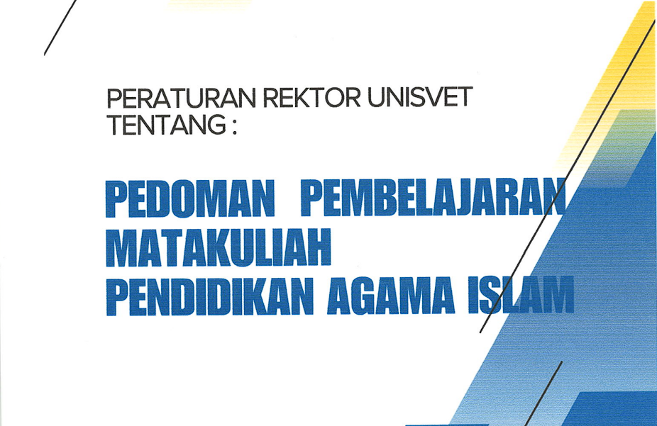 Pedoman Pembelajaran MKWK Pendidikan Agama Islam