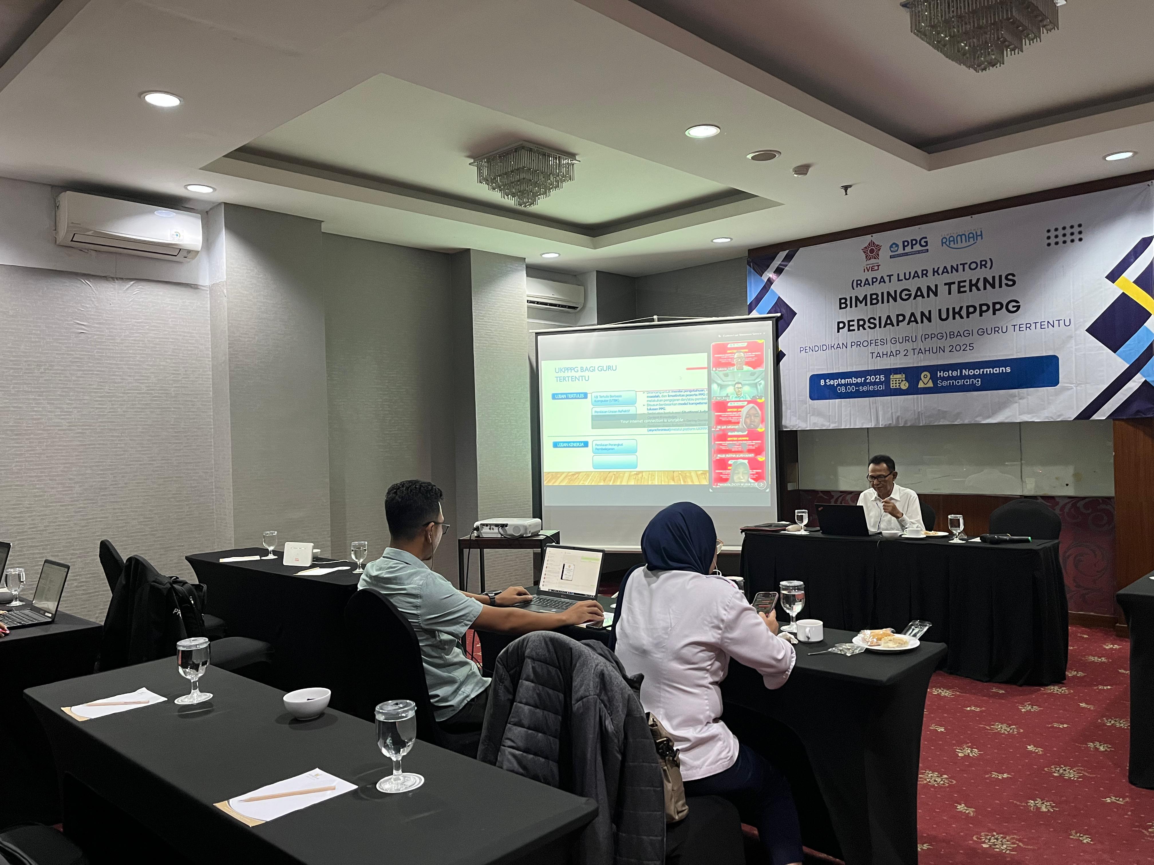 Bimbingan Teknis Persiapan UKPPPG